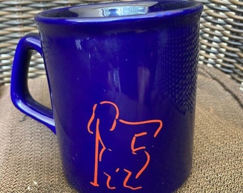 Art Deco Golf Mug
