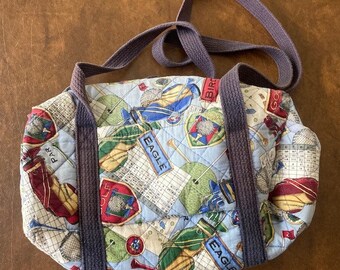 Quilted Golf Shoes Bag