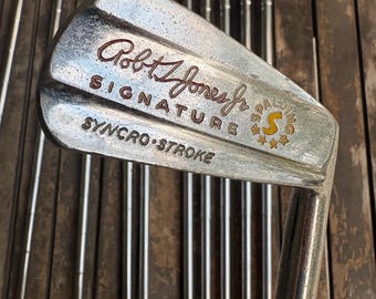 Vintage Spalding Robert Trent Jones Jr. irons and woods set