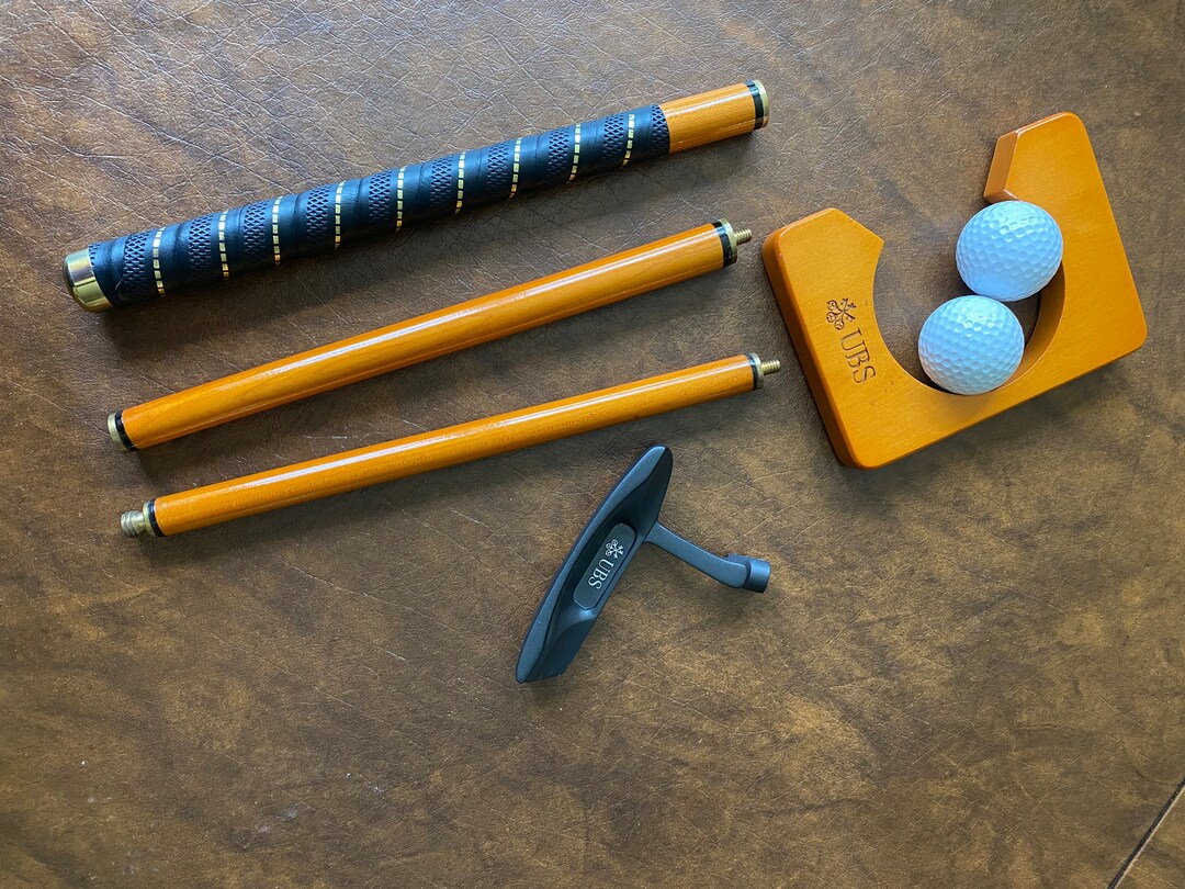Putting Kit Vintage Executive Golf Travel Putting Kit - Etsy