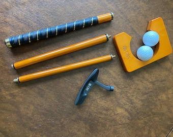 Vintage Executive Golf Travel Putting Kit