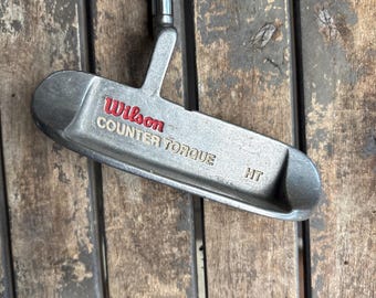 Wilson Counter Torque HT-6 Vintage Putter Steel Shaft 34 Inch Right Handed