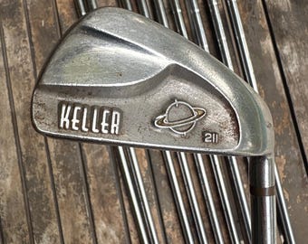 Vintage Keller Irons, 2-9 iron, PW/SW