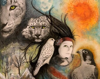 Personalised Spirit Animal Painting