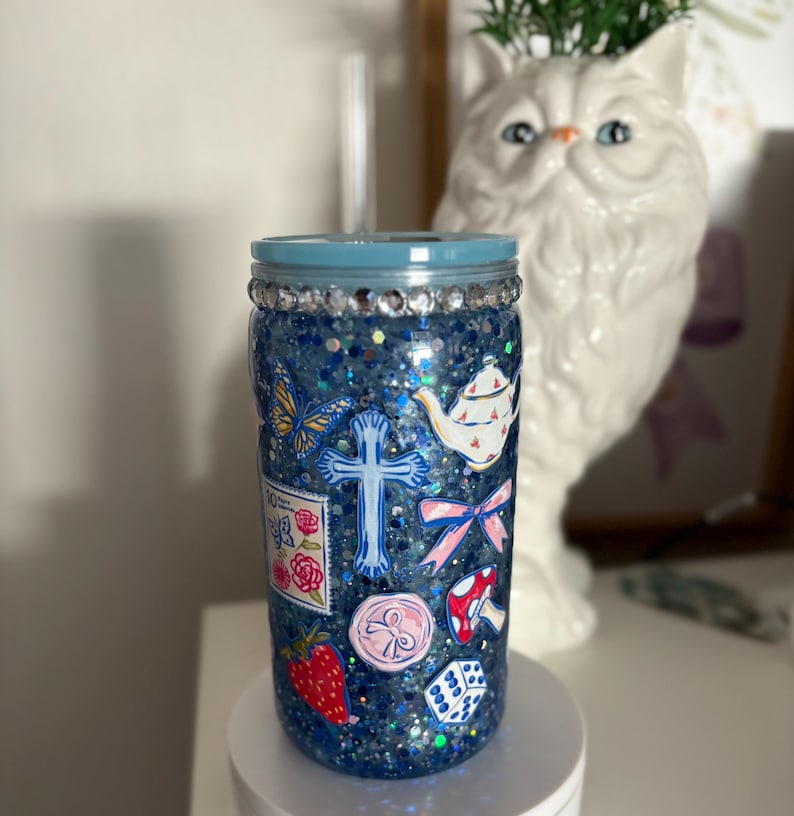 lilemandthings Snow Globe Tumbler - Thumbnail 5