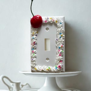 Faux Cake Light Switch Outlet Cover