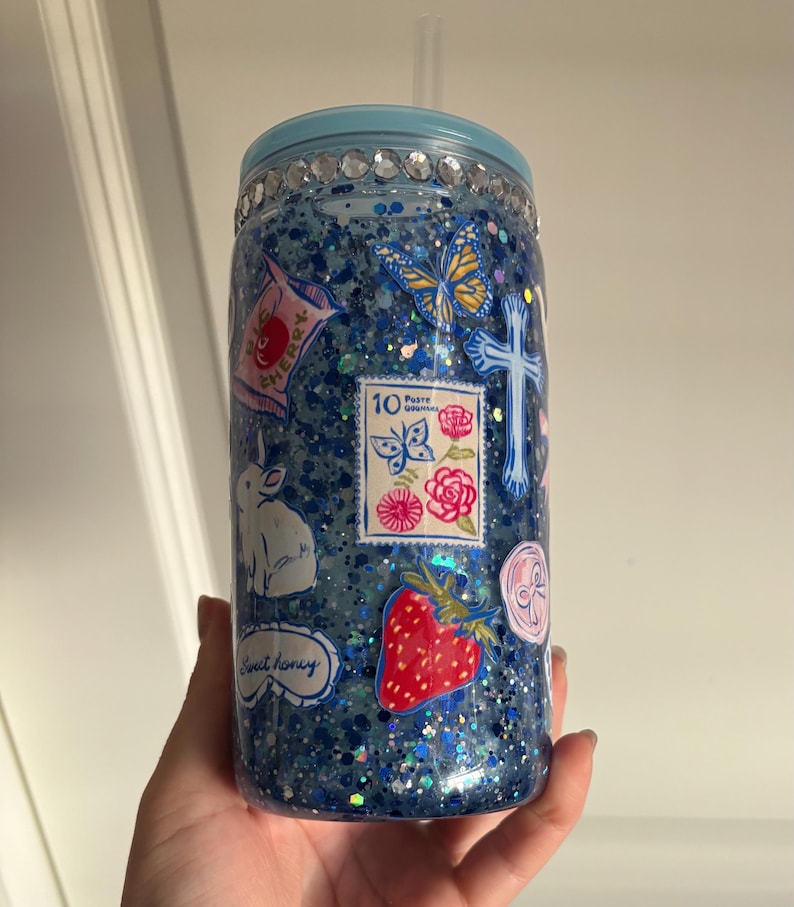 lilemandthings Snow Globe Tumbler - Thumbnail 2