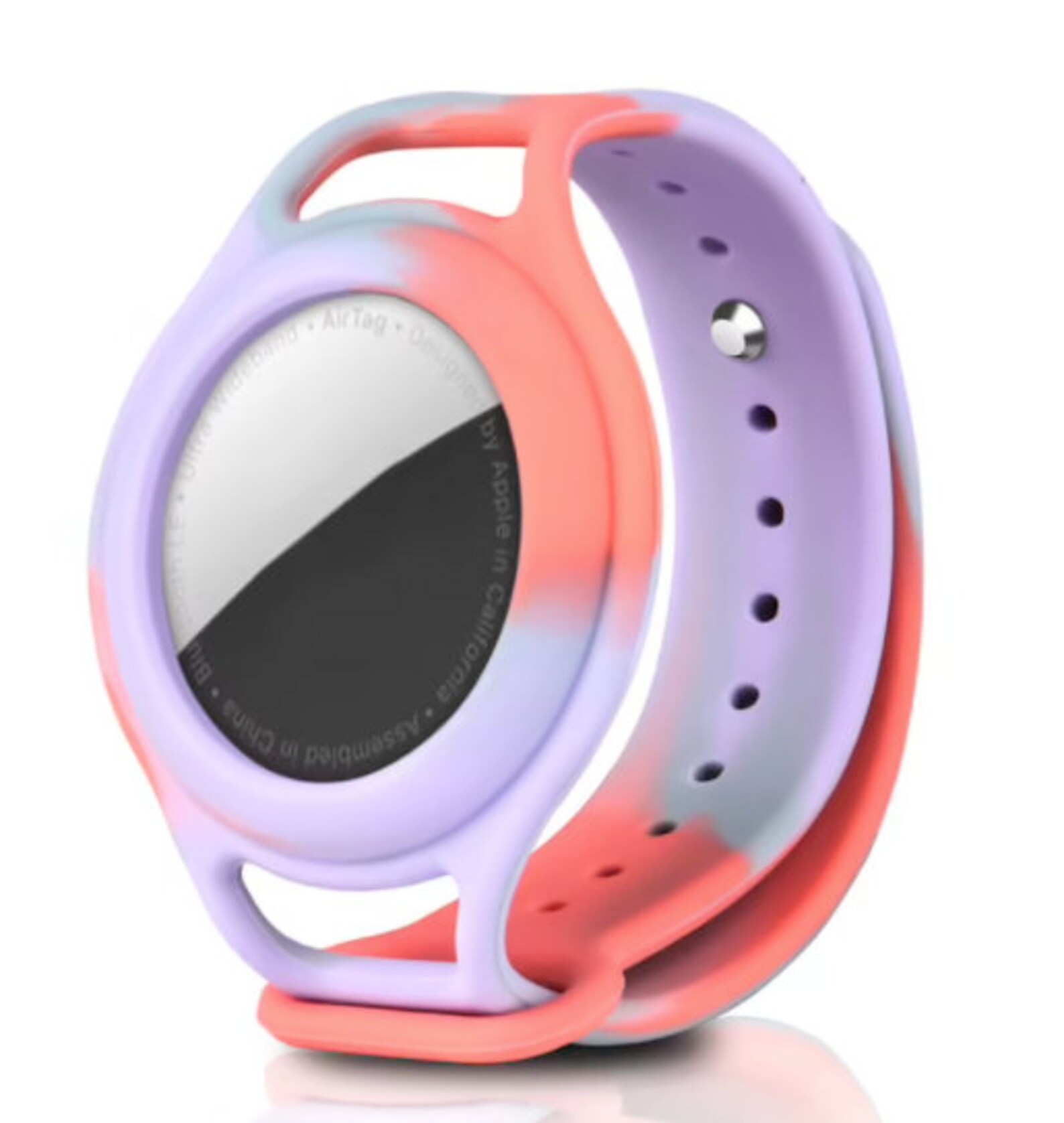 Airtag Bracelet Wristband For Kids MultiColored / Tiedye Etsy