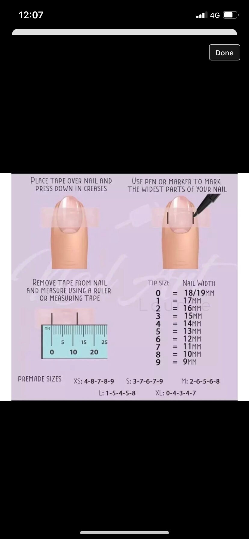 How to Measure Your Nails so They Are Custom Fit Etsy