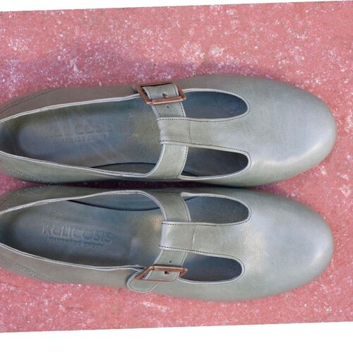 Women Navy Blue Leather Mary Janes Shoes Handmade Mary Jane Etsy