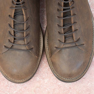 Mens Shoes,Mens Boots,Combat Boots,Leather Boots,Vintage Boots,Lace up Boots,Brown Boots,Gift for Men,Custom Shoes,Men,Man,Unique Shoes