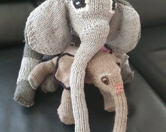 Gestrickte Tiere Etsy