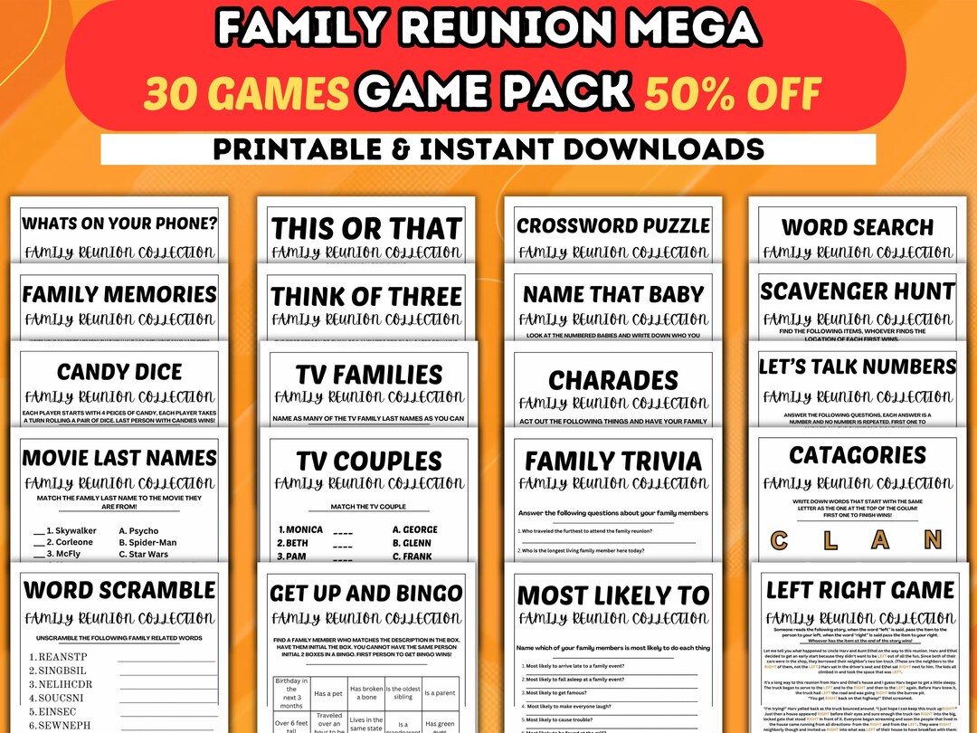 Interactive Family Reunion Games Bundle Family Reunion Games Family interactive-family-reunion-games-bundle-family-reunion-games-family