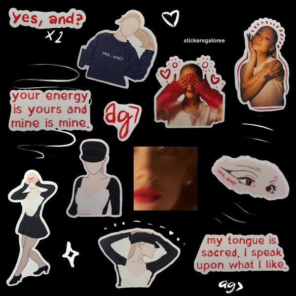 Ariana Grande Stickers/ Yes And? stickers 2