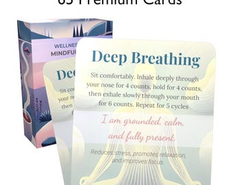 Wellness Card Deck: Mindfulness & Relaxation Tools