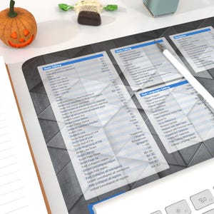 Alfombrilla de escritorio grande para programadores - Atajos de teclado de VSCode - Slate Sonata