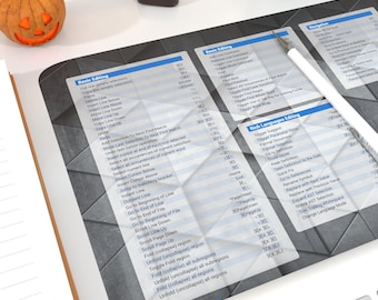 Large Desk Mat For Programmers - VSCode Keyboard Shortcuts - Slate Sonata