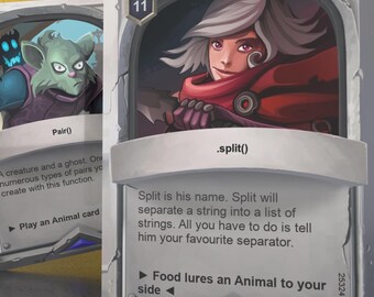 Kotlin Card Game - Perfect Gift for Programmers & Android Developers - Fun Learning Flashcards - UV Coated Linen 12pt 320gsm Card Stock