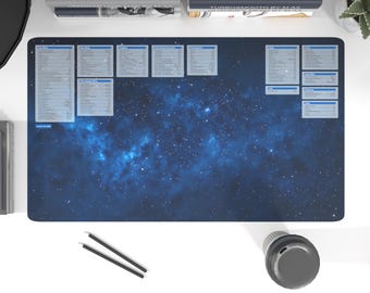 XXL Desk Mat For Gamers - VSCode Keyboard Shortcuts - Stellar Canvas