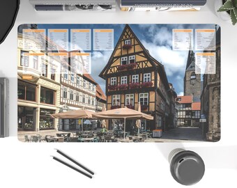 XXL German Desk Mat – 100 Essential German Words & Phrases for Easy Learning | Perfect for Language Lovers