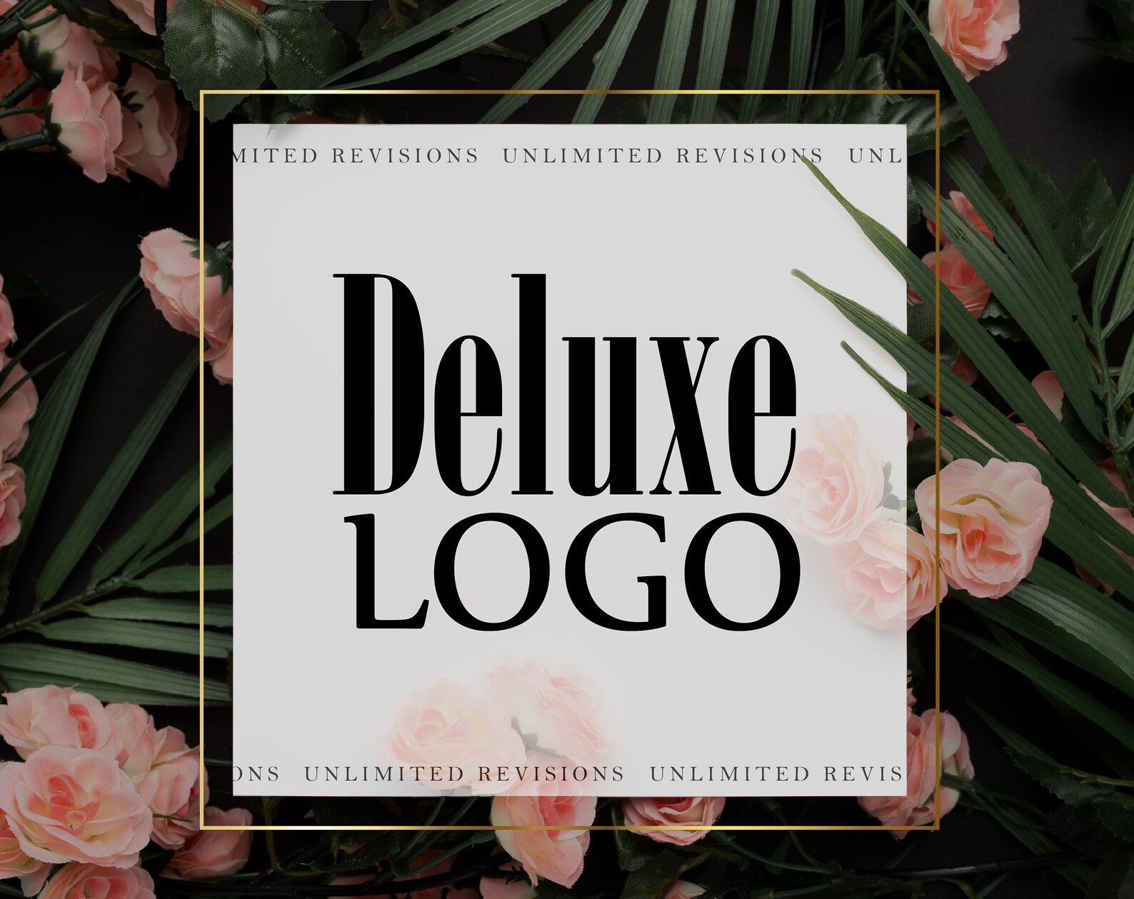 Deluxe Logo design Luxury Logo Business logo Royal Logo Etsy