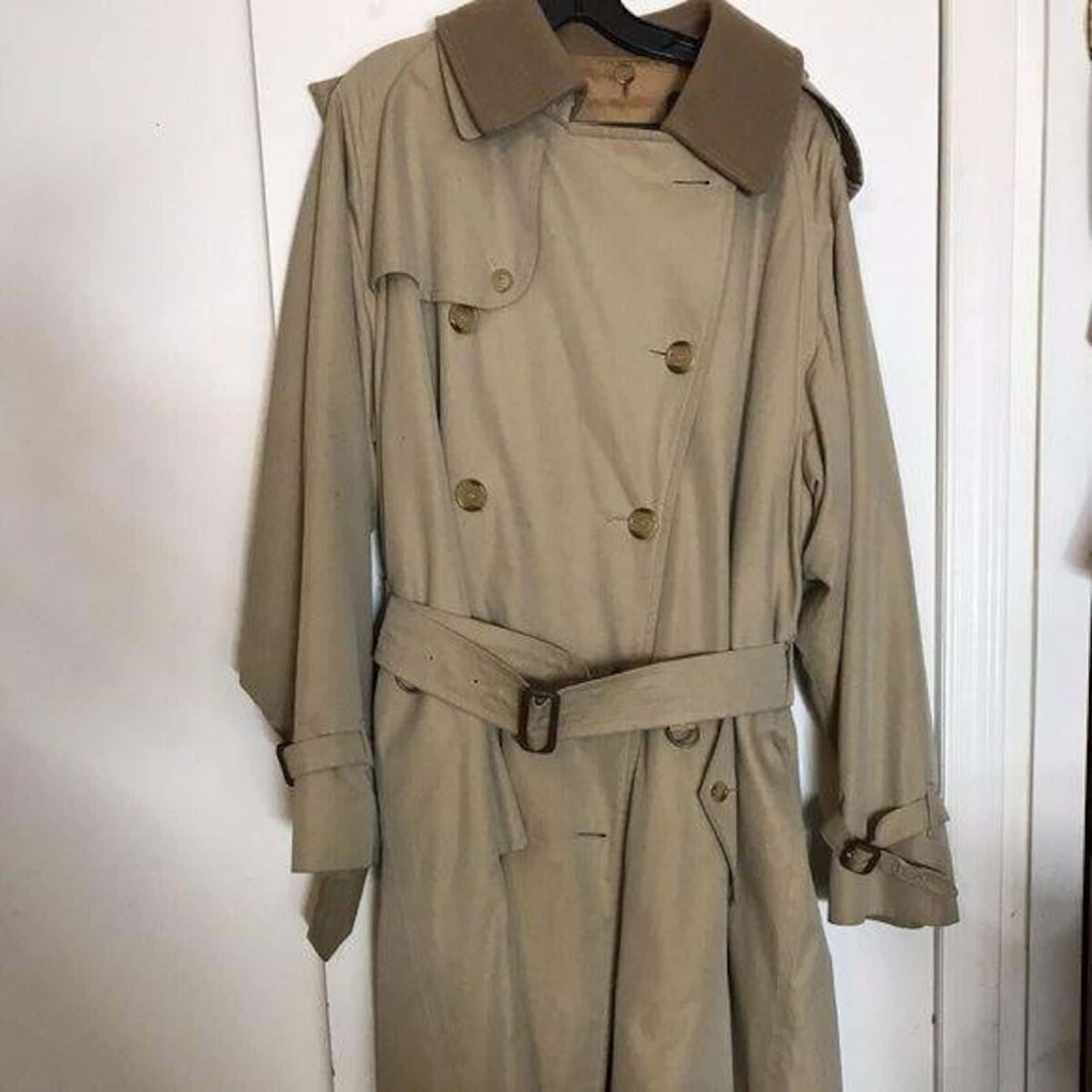 burberry khaki trench coat