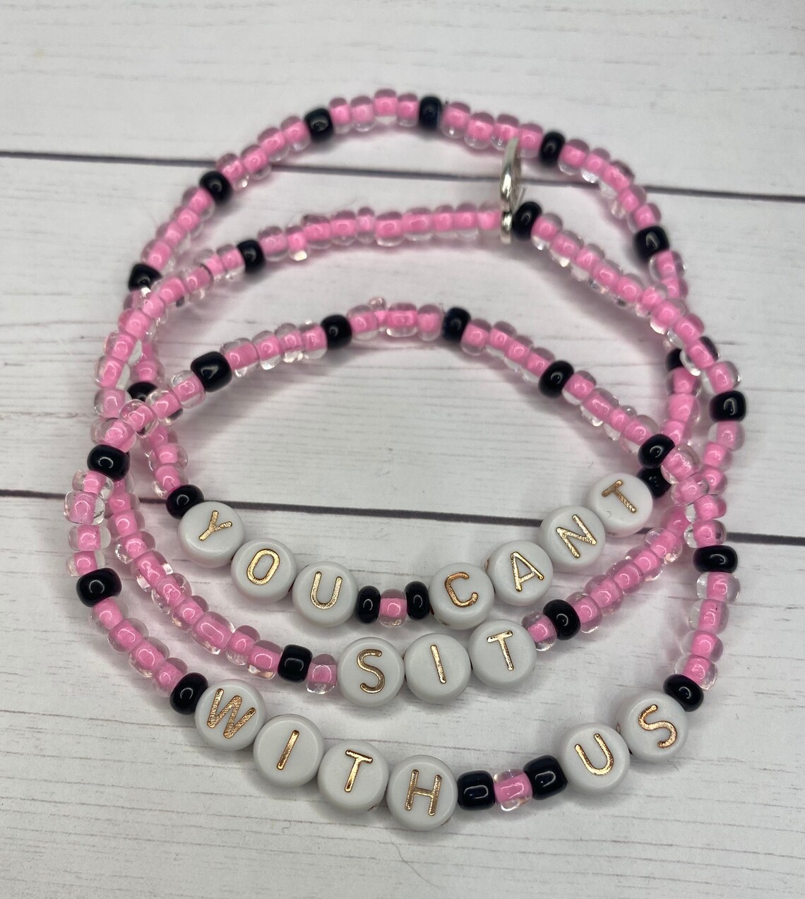 Mean Girls InspiredBeaded BraceletBracelet SetWord Etsy