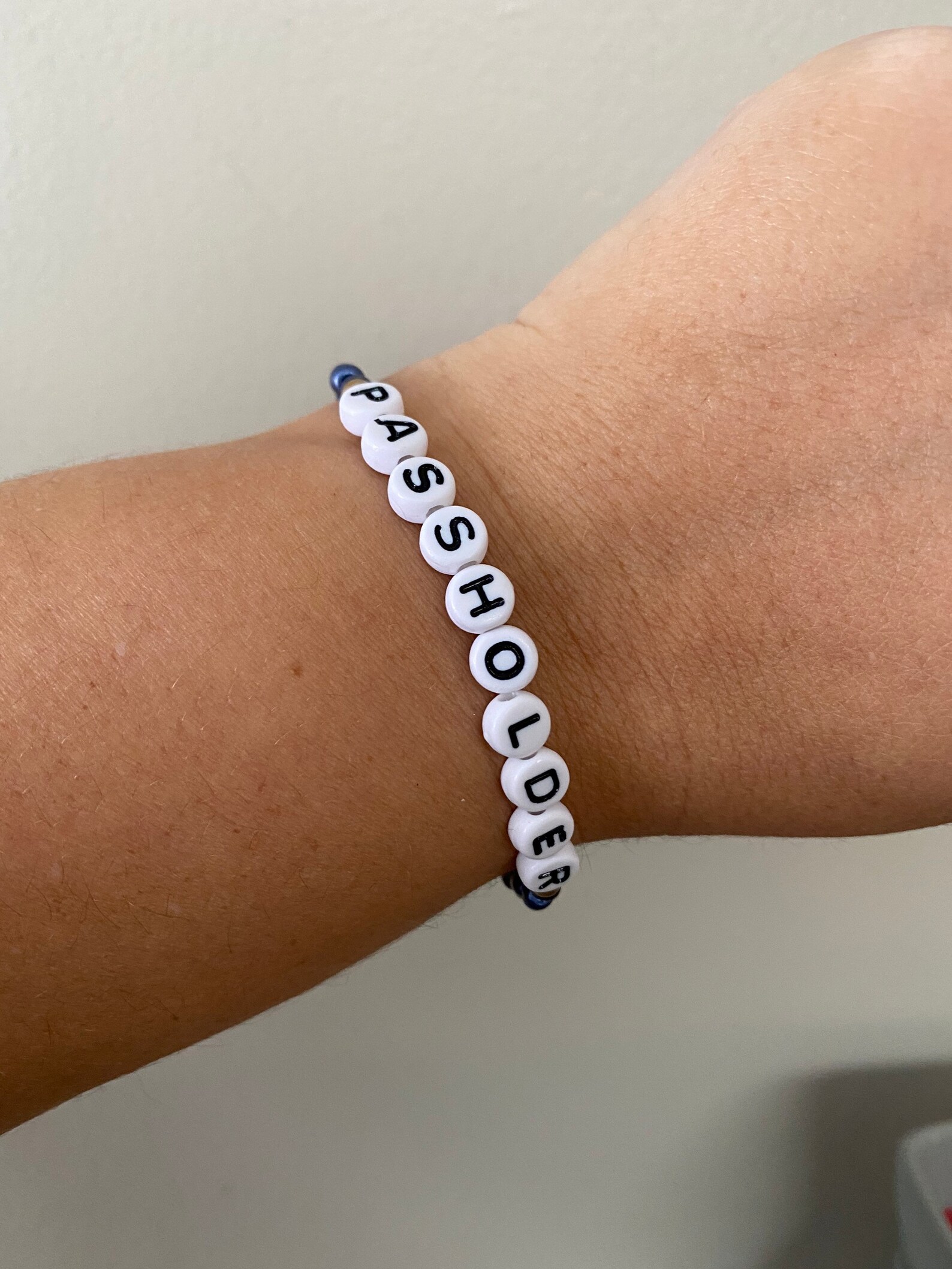 Annual Passholderwalt Disney Worldbeadedbracelet Etsy