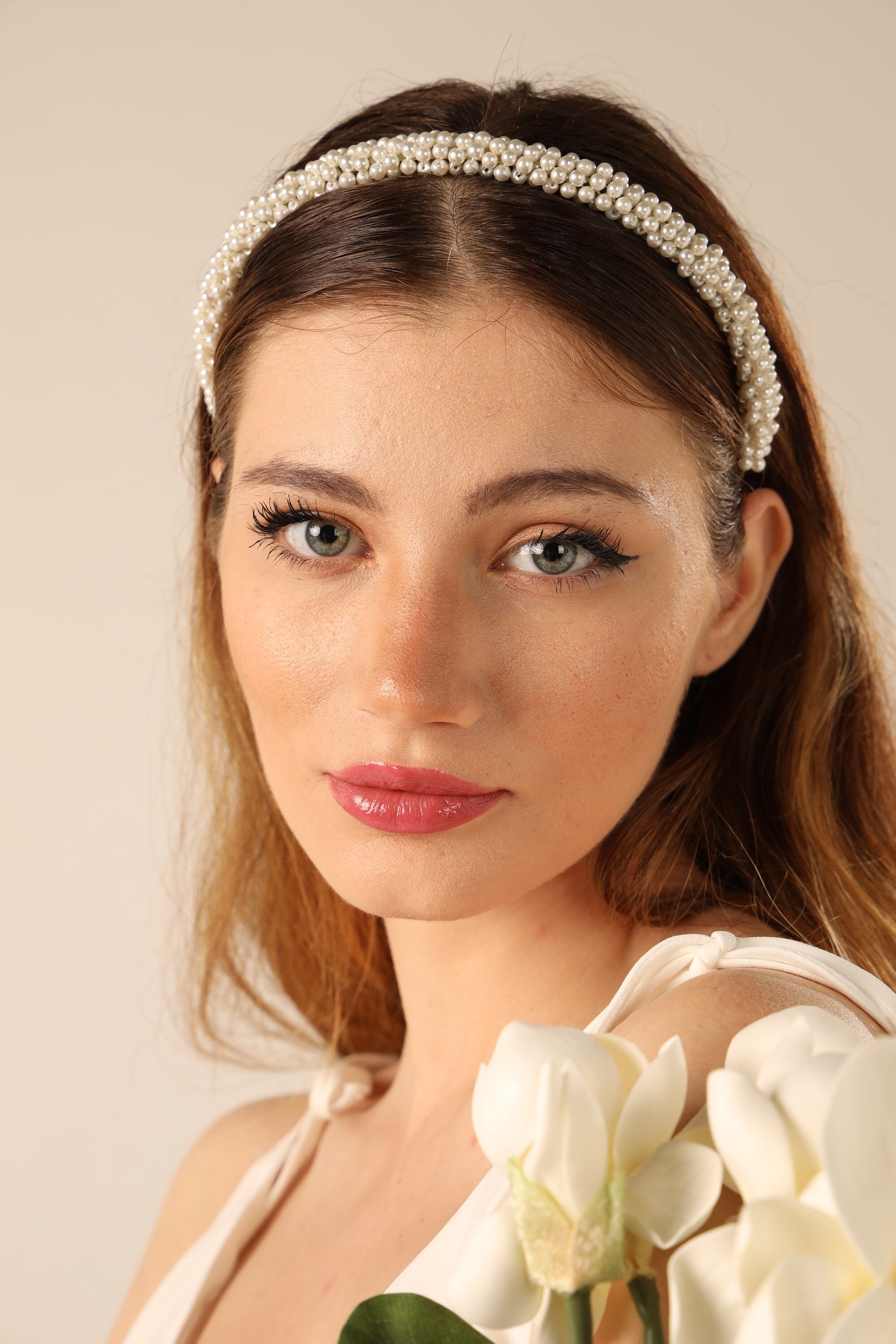 Voile Mariée Amovible Serre-tête Mariée Perlé Avec Voile Amovible - Bandeau 'Bride To Be' Pour Fiançailles, Enterrement Vie De Jeune Fille Bandeau Bride To Be