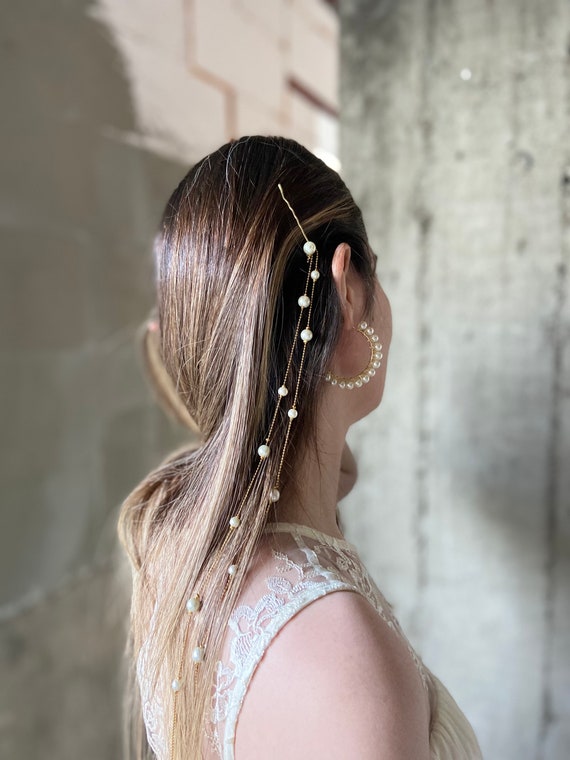 Pearl hair pins deals
