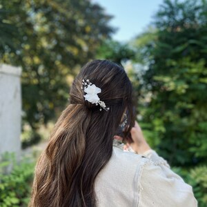 Rhinestones Flower Decor Hair Comb Boho Tiaras Bridal Hair Comb for Wedding Bridal Hair Accessories