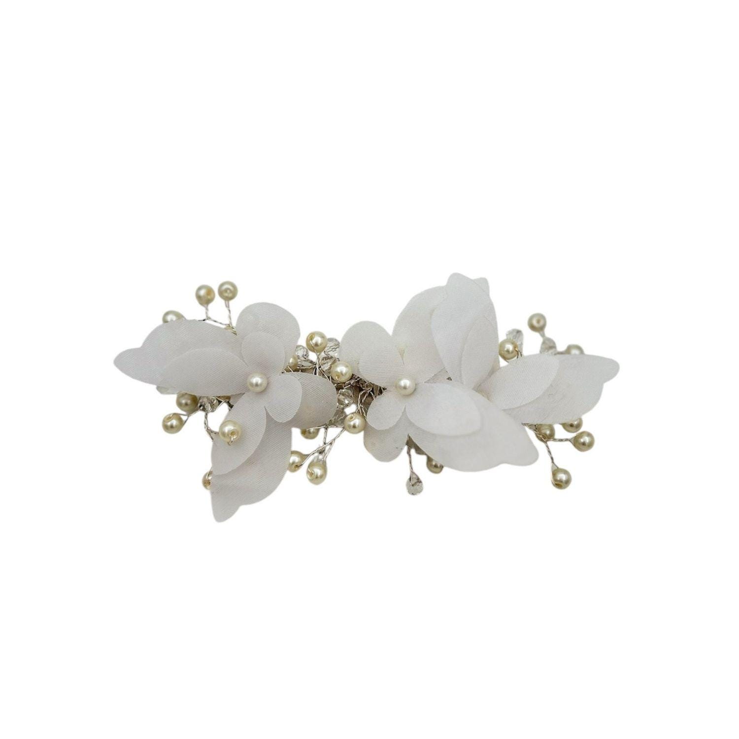 Schmetterlings-Haarspangen Set (2 Stück) – Elegante Perlen-Haarklammer Für Braut, Hochzeit & Festliche Anlässe