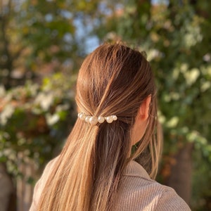 Minimal Wedding Hair Accessories, Minimalist pearl hair comb, Bridal hair piece, simple pearl comb, bridal comb, free shipping