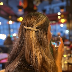 Crystal Hair Clip - Handmade Sparkling Accessory for Wedding, Prom, and Everyday Glam - Crystal Hairpin, Bridal Hair Accessory