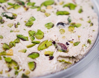 Halvah Pistachio Organic Nazareth Halva Organic 100% Pistachio Delicious Gift