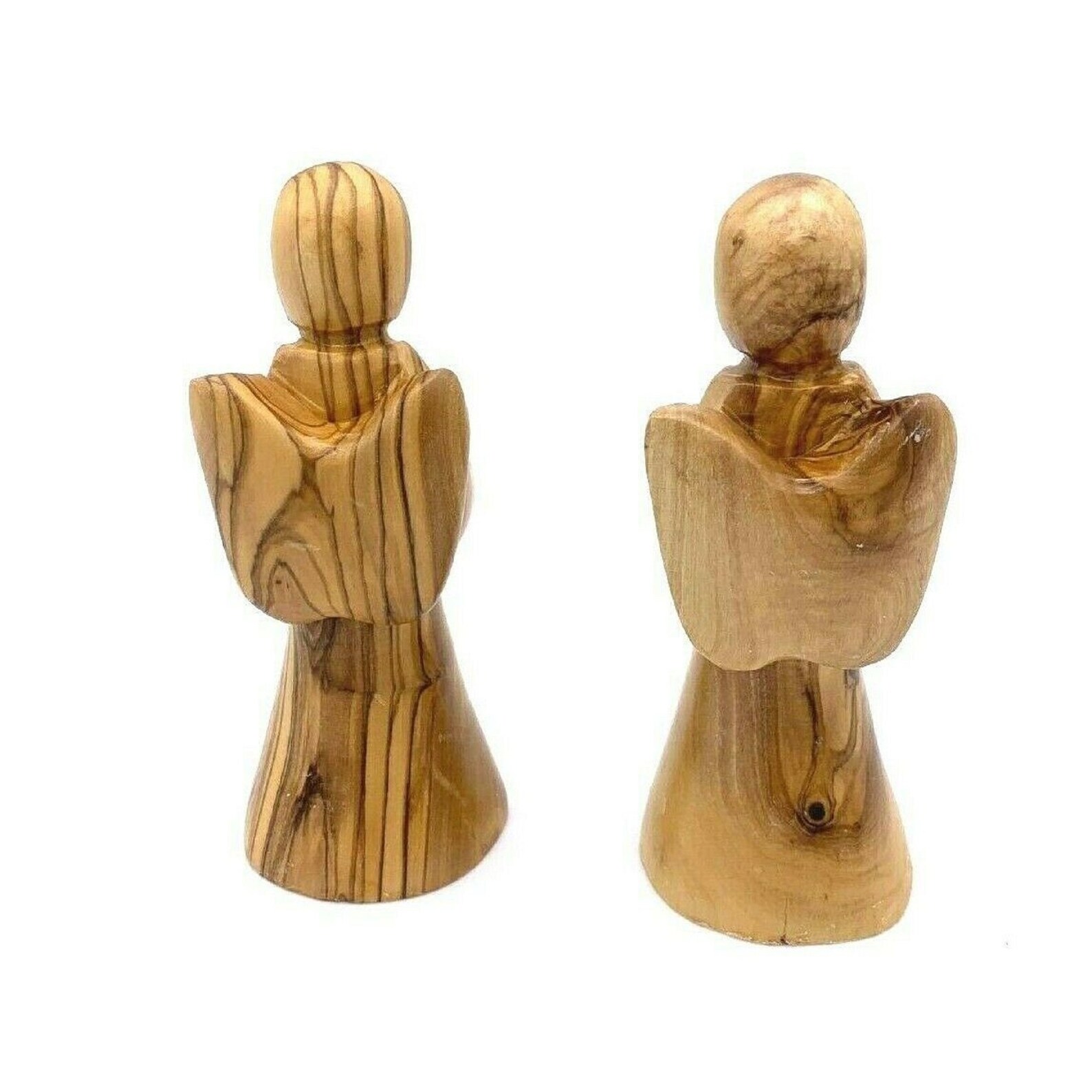 Angel Statue Olive Wood From Bethlehem Holy Land Home Décor Christening