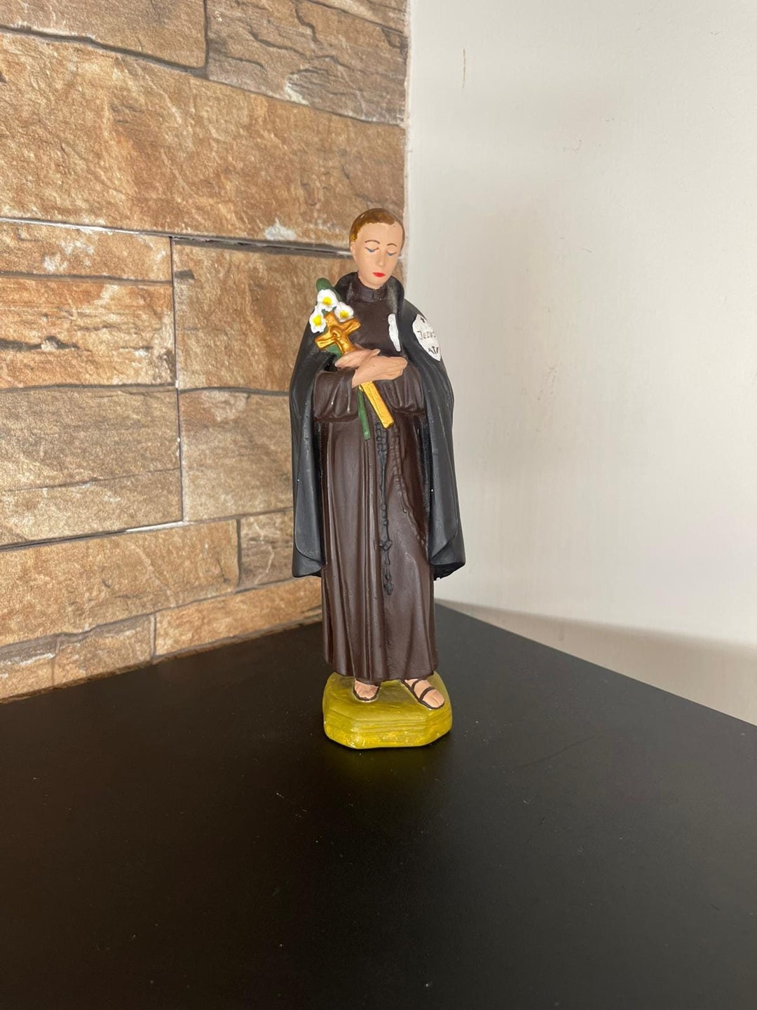 Antique St. Gerard Majella Plaster Statue - 19th Century Italian Art - Etsy