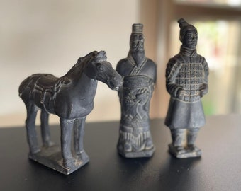 兵馬俑の置物セット – 中国のコレクターズアイテム - Etsy 日本