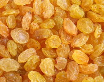 Raisins Dried Organic Sun Certified Golden Holy Land Israel Seedless Fruit Snack