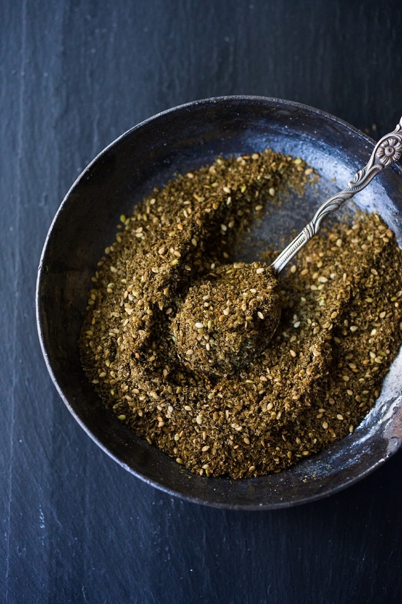 Zaatar Spice Palestinian 1st Class Ground Thyme Mix Zataar Za'tar Zatar Mix With Sesame Organic image 5