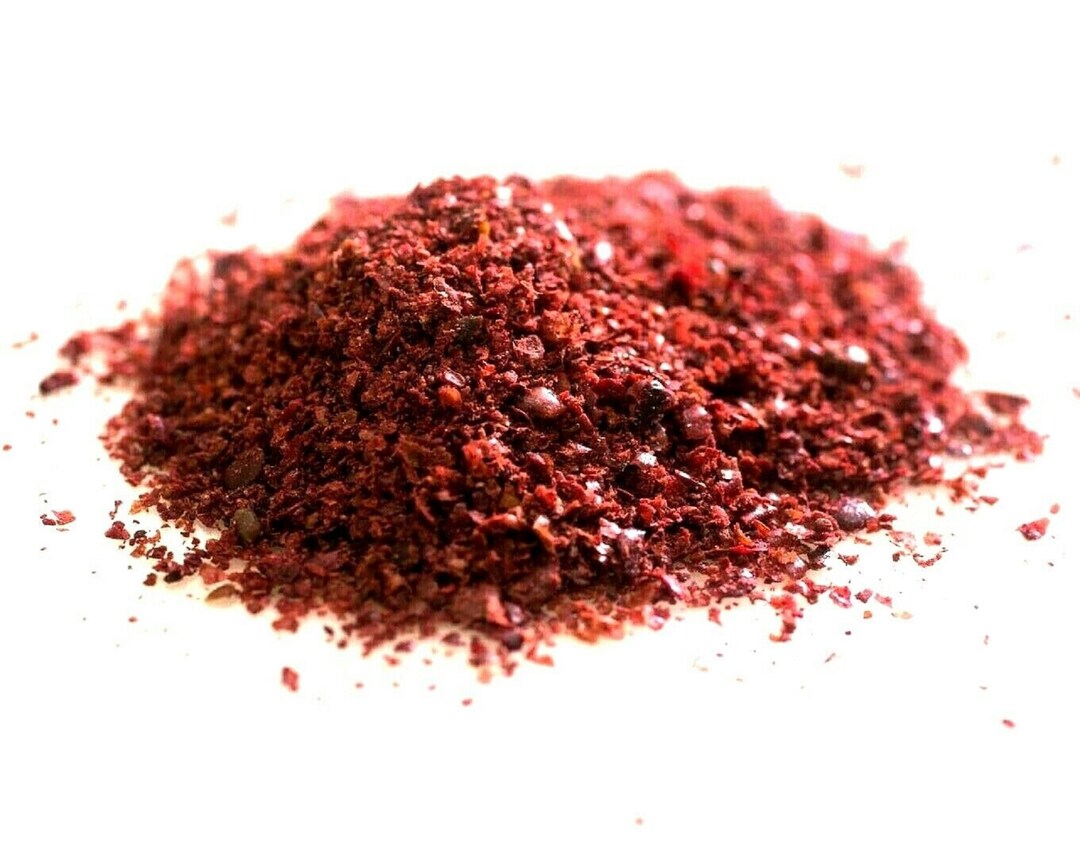 Sumac Sumak Summaq Organic Fresh Spice Seasoning Cook Pure Palestinian