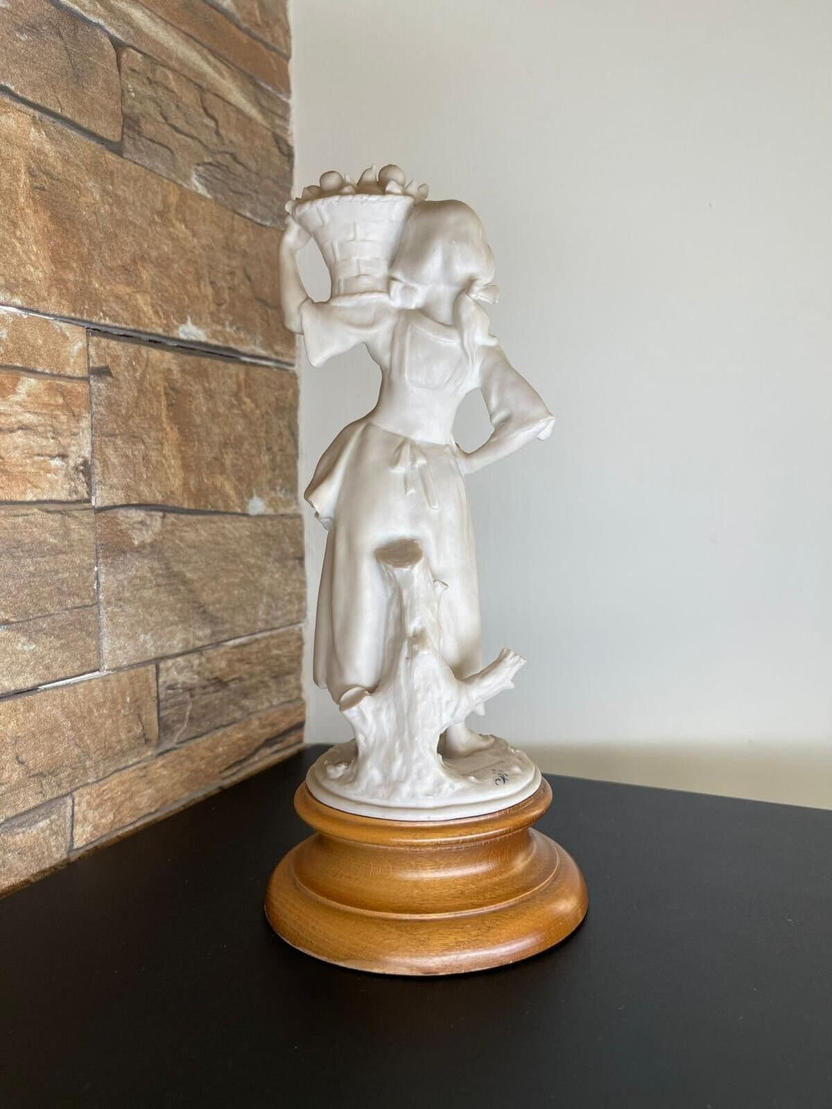 ヴィンテージ フィレンツェ 磁器 イタリア製 サイン入り G アルマーニ