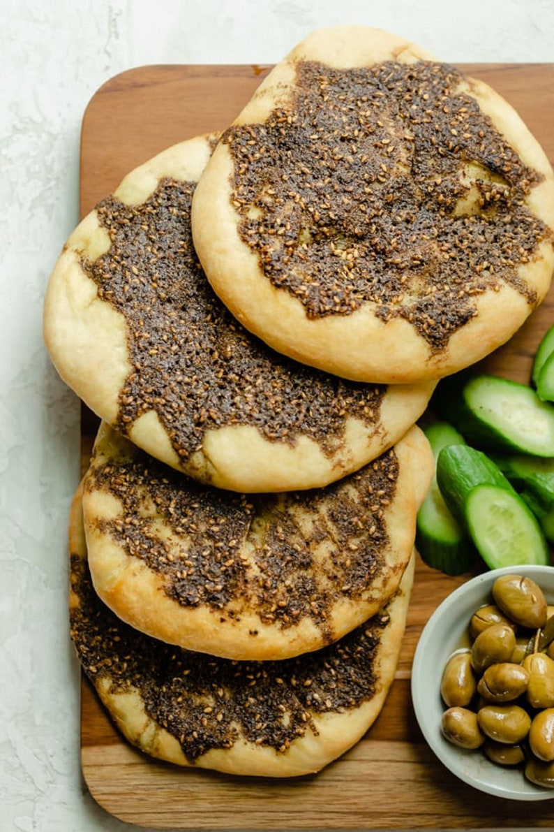 Zaatar Spice Palestinian 1st Class Ground Thyme Mix Zataar Za'tar Zatar Mix With Sesame Organic image 2