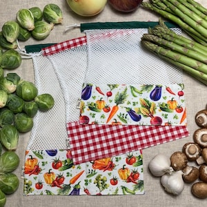 Reusable Produce Bags- Veggies