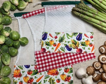 Reusable Produce Bags- Veggies