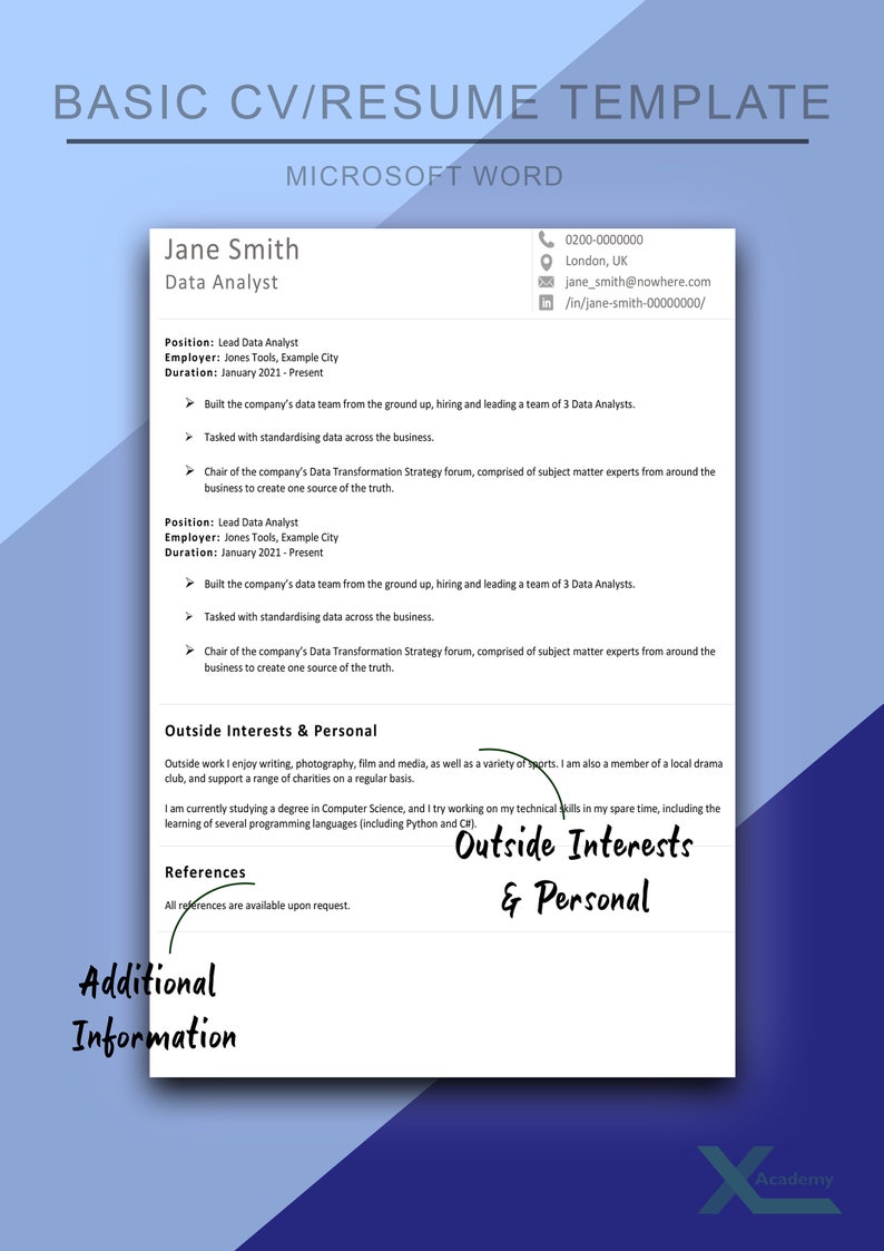 microsoft-word-resume-template-basic-cv-template-resume-template