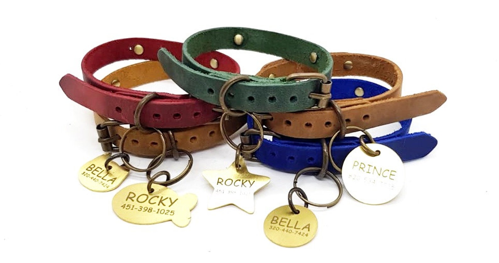 Personalized Leather Cat Collar Cat ID Tag Custom Cat Etsy personalized-leather-cat-collar-cat-id-tag-custom-cat-etsy