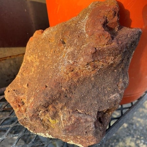 One Large Red Lava Rock – Perfect for Aquariums ,Terrariums, Succulents
