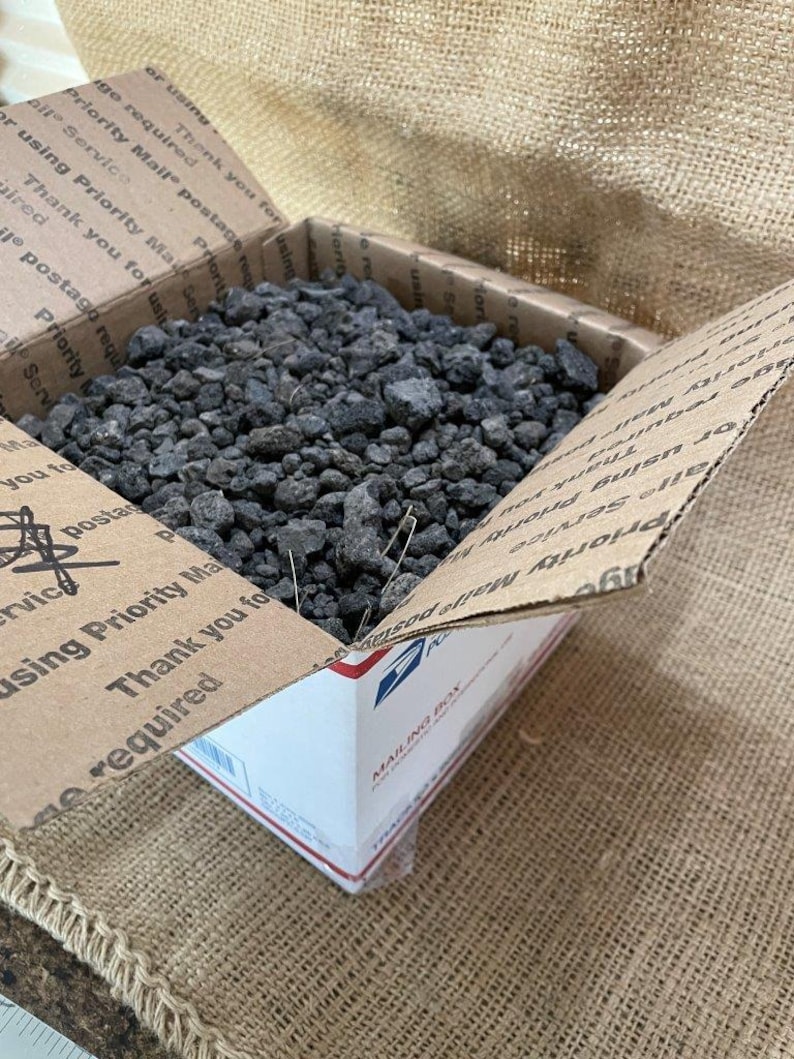 10 Pounds of Lava Rock Gravel - Ideal for Aquariums and Terrariums - Etsy