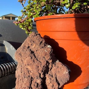 One Large, Unique Lava Rock Planter – All Natural, Perfect for Succulents and Air Plants